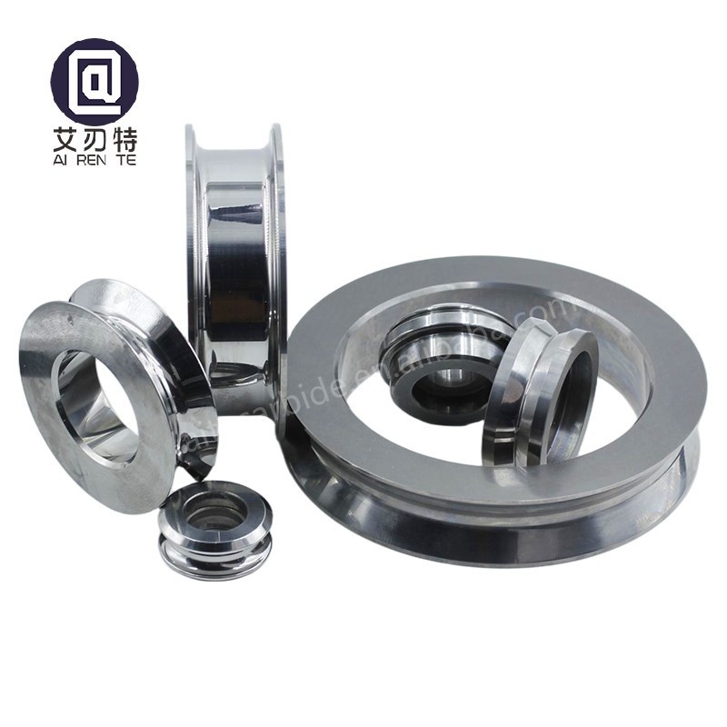 Customized Tungsten Carbide Hemming Wheel Factory-Manufactured Cemented Carbide Beading Wheel Roller Ring