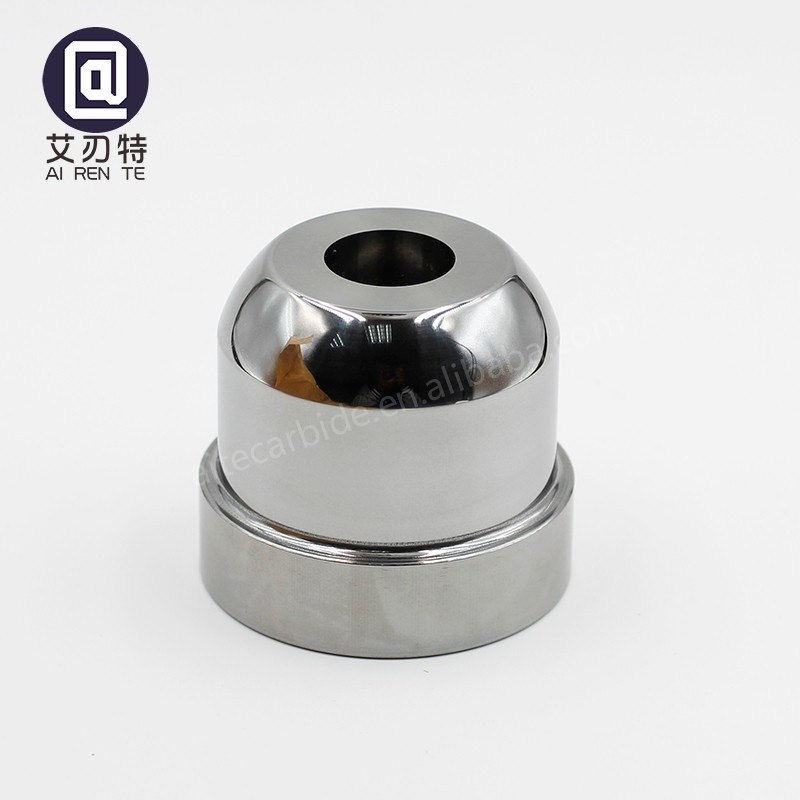 YG15 Customized Cemented Carbide Mold Dia 47*43 Tungsten Carbide Mold Die With Hole Mirror Polishing