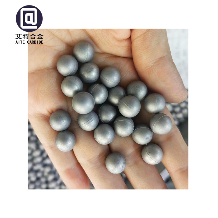 D1mm 1.2mm 2mm 5mm 10mm YG6/K10 Grinded and Polished Bearing Balls Tungsten Solid Carbide Ball for Valves Tool Parts