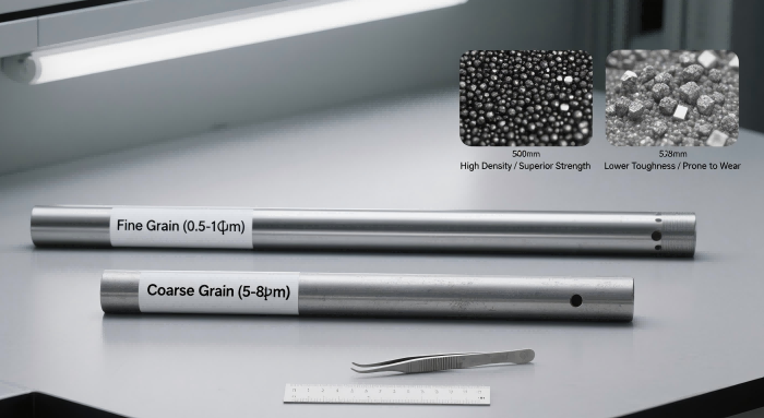 The Critical Role of Grain Size in Carbide Rod Performance