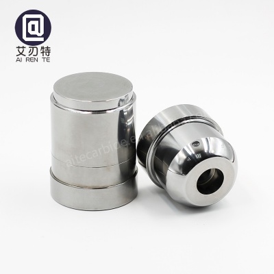 YG15 Customized Cemented Carbide Mold Dia 47*43 Tungsten Carbide Mold Die With Hole Mirror Polishing