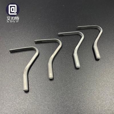 Tungsten Carbide Trimming Tools Pottery Small Scraper for Pottery Clay Repair Knife Seven Trimming Tool Carbide Loop Tools
