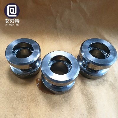 Tungsten Carbide Wire Guide Roller/Guide Wheel Anti-Wear Metal Pulley Wire Guide CNC Components Custom Machining Service Tools