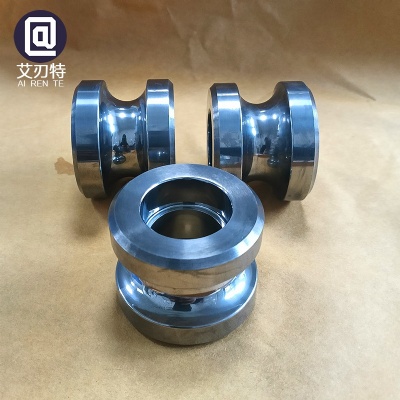Tungsten Carbide Wire Guide Roller/Guide Wheel Anti-Wear Metal Pulley Wire Guide CNC Components Custom Machining Service Tools