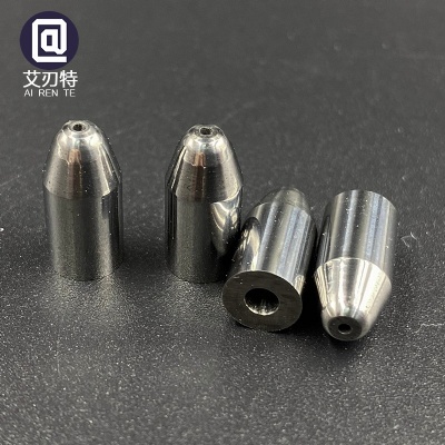 Tungsten Carbide Nozzle D6*1*12.5mm, High Hardness & Wear Resistance, Precision Drilled for Industrial Spray & Jet Applications