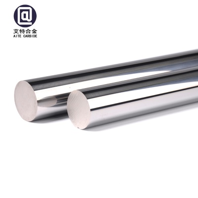 Solid Short Tungsten Carbide Rods Ground h6 with Chamfer, Carbide Round Bar YL10.2/YG10