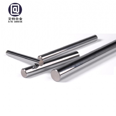 Solid Short Tungsten Carbide Rods Ground h6 with Chamfer, Carbide Round Bar YL10.2/YG10
