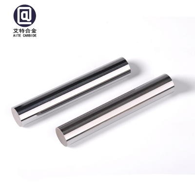 Solid Short Tungsten Carbide Rods Ground h6 with Chamfer, Carbide Round Bar YL10.2/YG10