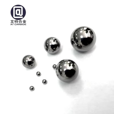 G5 G10 High Purity YG6 YG6X Cemented Carbide Ball Dia 0.4-10mm Tungsten Carbide Bearing Ball Sintered
