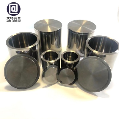 High Wear Resistance 50ml 100ml 250ml 500ml 1L Tungsten Carbide Grinding Jar For Lab Ball Mills
